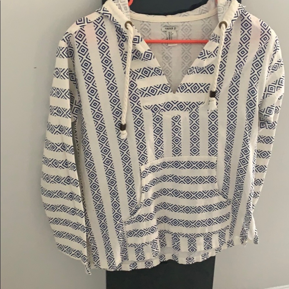 Forever 21 hooded long sleeve